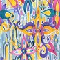 Magnetic Locker Wallpaper (Full Sheet Magnetic) - Pack of 3 Sheets - Abstract vb019