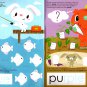 Colors, Letters, Numbers, Shapes with over 80 Sticker each Book - Learning Sticker 4 Book