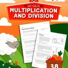 Early Learning Multiplication and Division - Reproducible Educational Workbook - Grades 3 - 4