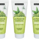 Exotic Blends Detoxifying Japanese Matcha Cream Mask (Set of 3 Pack)