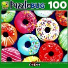 Colorful Sprinkle Donuts - 100 Pieces Jigsaw Puzzle