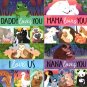 Daddy Loves You - Children's Board Book (Set of 4 Books)