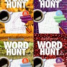 Large Print Word Hunt - All New Puzzles - Vol.121-124 (Set of 4 Books)