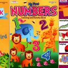 My First - Words Book, Numbers and Picture Dictionary - Educational Coloring & Activity Book