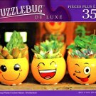 Smiley Emoji Plants - 350 Pieces Deluxe Jigsaw Puzzle