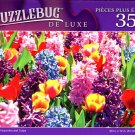 Blooming Hyacinths and Tulips - 350 Pieces Deluxe Jigsaw