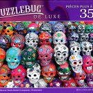 Colorful Mexican Skulls Market - 350 Pieces Deluxe Jigsaw Puzzle