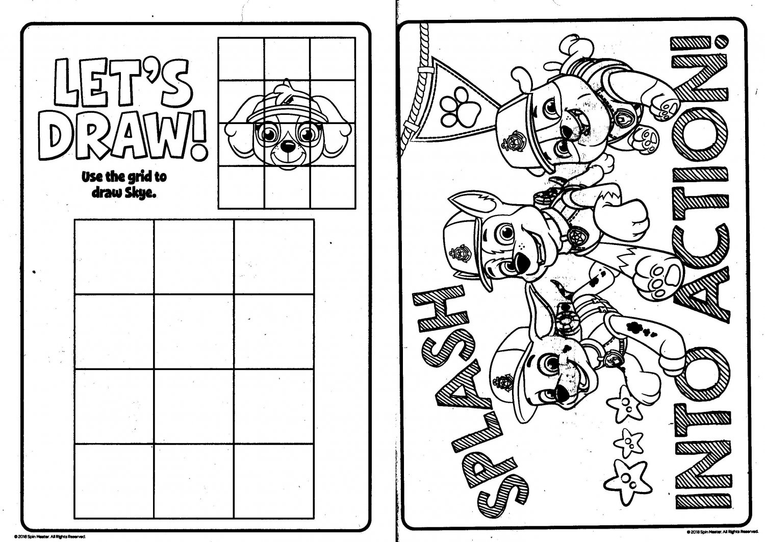 Nickelodeon Paw Patrol Jumbo Coloring & Activity Book Spring into