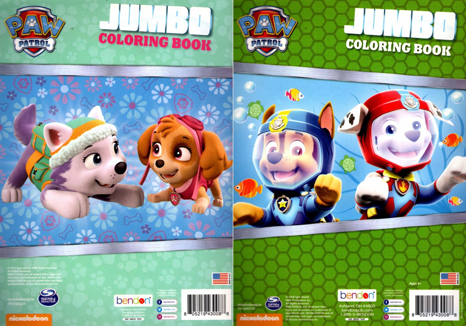 Nickelodeon Paw Patrol Jumbo Coloring & Activity Book Spring into