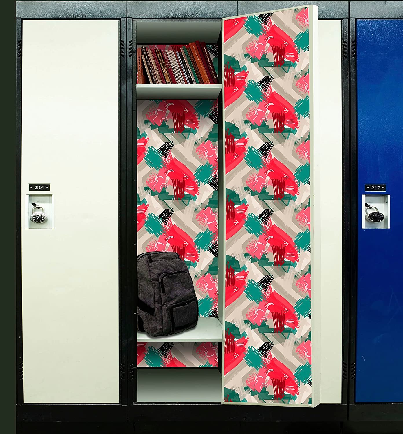 Magnetic Locker Wallpaper (Full Heet Magnetic) - Flower - Pack Of 3