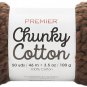 Premier Yarns Chocolate Yarn Chunky Cotton (Set of 3 Pack)