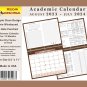 2023 - 2024 Academic Year 12 Months Student Calendar / Planner for Wall & Desk & 3-Ring Binder #022