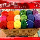 Rainbow Knitting Basket - 500 Pieces Deluxe Jigsaw Puzzle