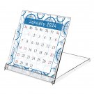 2024 CD-Style Desk Calendar 12 Months Calendar/Planner / (Edition #04)