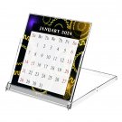 2024 CD-Style Desk Calendar 12 Months Calendar/Planner / (Edition #09)