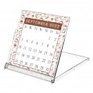2023-2024 CD-Style Desk Calendar 16 Months Calendar/Planner / (Edition #024)