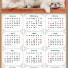 2024 Magnetic Calendar - Calendar Magnets - Today is My Lucky Day - Dogs Themed 022 (7 x 10.5)