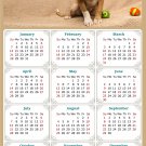 2024 Magnetic Calendar - Calendar Magnets - Today is My Lucky Day - Dogs Themed 021 (8 x 5.25)