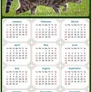 2024 Magnetic Calendar - Calendar Magnets - Today is My Lucky Day - Cat Themed 09 (7 x 10.5)