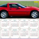 2024 Magnetic Calendar - Calendar Magnets - Today is my Lucky Day - Cars Edition #46