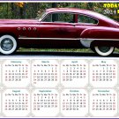 2024 Magnetic Calendar - Calendar Magnets - Today is my Lucky Day - Cars Edition #47
