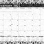 2023-2024 Monthly Magnetic/Desk Calendar - 16 Months Desktop/Wall Calendar/Planner - (Edition #011)
