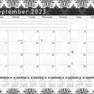2023-2024 Monthly Magnetic/Desk Calendar - 16 Months Desktop/Wall Calendar/Planner - (#17-08)