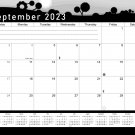 2023-2024 Monthly Magnetic/Desk Calendar - 16 Months Desktop/Wall Calendar/Planner - (Edition #015)