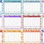 2023-2024 Monthly Magnetic/Desk Calendar - 16 Months Desktop/Wall Calendar/Planner - (Edition #022)