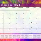 2023-2024 Monthly Magnetic/Desk Calendar - 16 Months Desktop/Wall Calendar/Planner - (Edition #026)