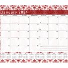 2024 Monthly Magnetic/Desk Calendar - 12 Months Desktop/Wall Calendar/Planner - (Edition #05)