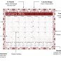 2024 Monthly Magnetic - 12 Months Desktop/Wall Calendar/Planner - (Edition #014)