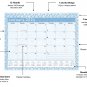 2024 Monthly Magnetic - 12 Months Desktop/Wall Calendar/Planner - (Edition #018)