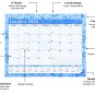 2024 Monthly Magnetic - 12 Months Desktop/Wall Calendar/Planner - (Edition #019)