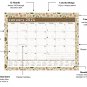 2024 Monthly Magnetic - 12 Months Desktop/Wall Calendar/Planner - (Edition #020)