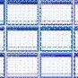 2024 Monthly Magnetic - 12 Months Desktop/Wall Calendar/Planner - (Edition #017)