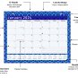 2024 Monthly Magnetic - 12 Months Desktop/Wall Calendar/Planner - (Edition #017)