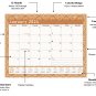 2024 Monthly Magnetic - 12 Months Desktop/Wall Calendar/Planner - (Edition #025)