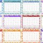 2024 Monthly Magnetic - 12 Months Desktop/Wall Calendar/Planner - (Edition #022)