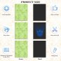 Magnetic Locker Wallpaper (Full sheet Magnetic) - (Tropical leaves) - Pack of 3 Sheets (vb060)