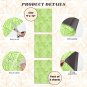 Magnetic Locker Wallpaper (Full sheet Magnetic) - (Tropical leaves) - Pack of 3 Sheets (vb060)