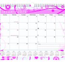 2023 - 2024 Monthly Spiral-Bound Wall / Desk Calendar - 16 Months (Edition #010)