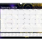 2024 Monthly Spiral-Bound Wall/Desk Calendar - 12 Months - (Edition #09)
