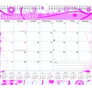 2024 Monthly Spiral-Bound Wall/Desk Calendar - 12 Months - (Edition #010)