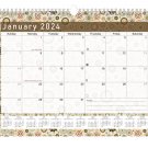 2024 Monthly Spiral-Bound Wall/Desk Calendar - 12 Months - (Edition #020)