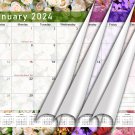 2024 Monthly Spiral-Bound Wall/Desk Calendar - 12 Months - (Edition #023)