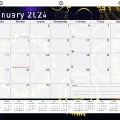 2024 Calendar 12 Months Student Calendar / Planner for 3-Ring Binder -v009