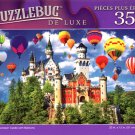 Neuschwanstein Castle with Balloons - 350 Pieces Deluxe Jigsaw Puzzle for Adult