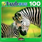 Zebra Mother and Foal - 100 Pieces Jigsaw Puzzle for Adult