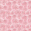 Magnetic Locker Wallpaper (Full sheet Magnetic) - (Pink Roses) - Pack of 3 Sheets (vb066)